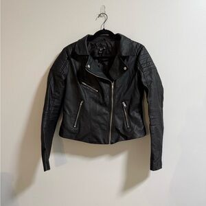 Windsor Black Faux Leather Jacket